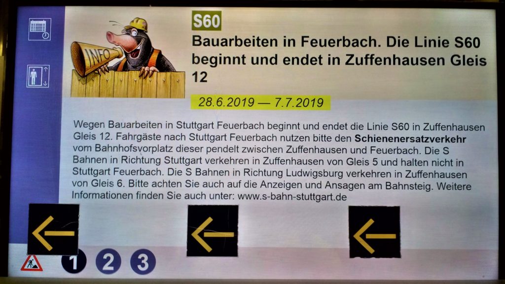 Bauarbeiten auf den Linien S4S6/S60 SBahnChaos in